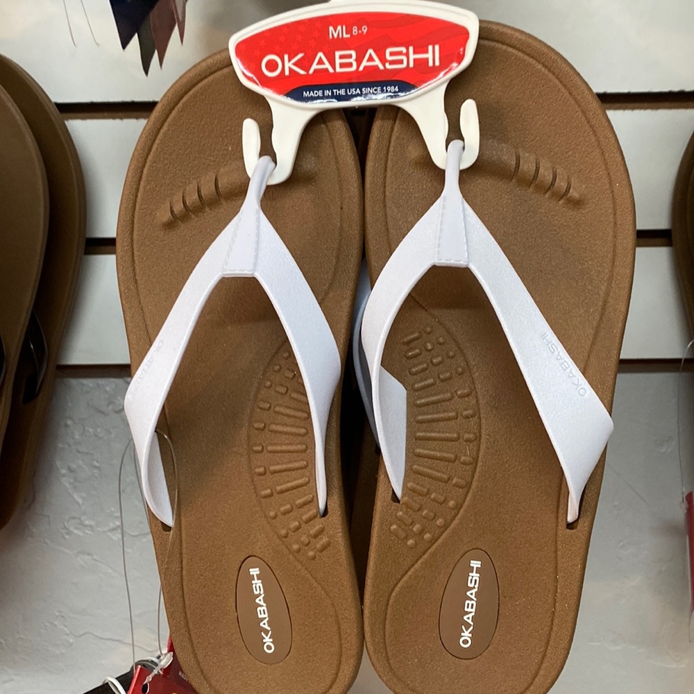 Brand New Okabashi, Breeze, Toffee/White
